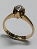 18ct Gold Diamond Ring - Size M