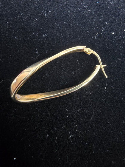 9ct Gold Earrings 375 1.8G