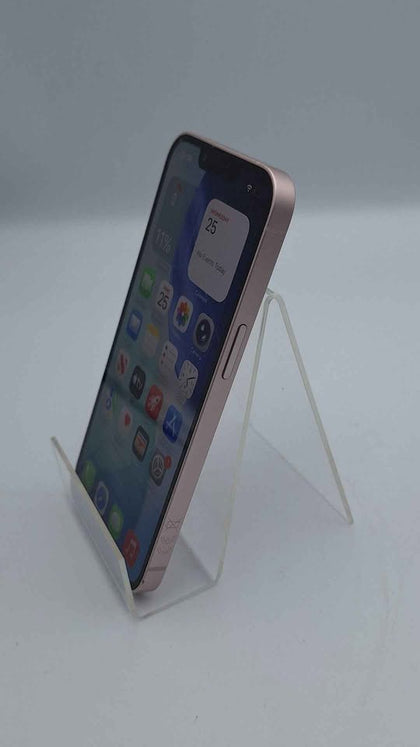 Apple Iphone 13 Mobile Phone - 128GB - Pink - Open Unlocked (87% Batt) *CRACK TO SCREEN*