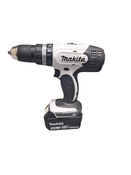 Makita DHP453 Lxt 18v Volt Cordless Drill Driver - White