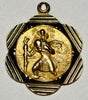 9CT Gold St Christopher Pendant