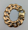 375 9CT HALLMARKED, YELLOW GOLD, CHILDS BELCHER BRACELET, 6",37.57G, BOXED