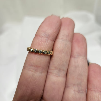 14ct Yellow Gold Diamond Ring