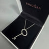 Pandora Necklace And Key Pendent (ALE) 925 9.4 36'' in Length