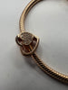 PANDORA ROSE GOLD 17cm BRACELET + HEART CHARM AND SPACER