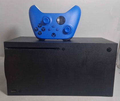 Xbox Series X Console, 1TB, Black, BLUE CONTROLLER