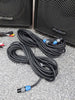 Pro sound DJ speakers 400 prog 200 RMS PS120 VERII 8 ohms
