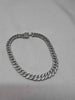 925 Sterling Silver Cubic Zirconia Bracelet - 8" Long - 13.60 Grams **BRAND NEW**