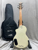 CARRY-ON ELECTRIC GUITAR DESIGNED IN THE UK BY BLACKSTAR CREAM WITH CARRY CASE **UNBOXED **