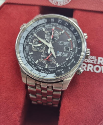 Gents Citizen Eco-drive B612 Red Arrows Watch - 100m.