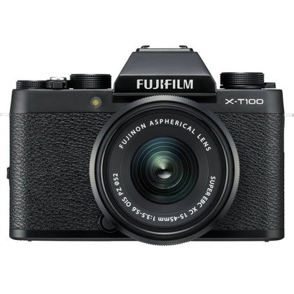 Fujifilm X-T100 Body with Oreo Cover and 3x Batteries