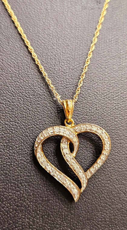 9CT GOLD NECKLACE 18