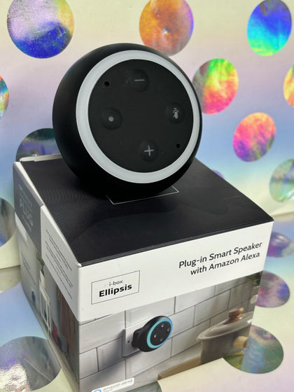 I-box Ellipsis Plug-in Smart Speaker with Amazon Alexa.