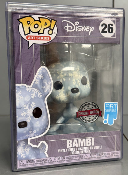 ** Collection Only ** Funko Pop! Disney: Treasures of The Vault - Bambi, Artist Series #26