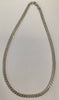 Silver Curb Chain 24”