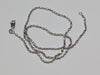 18ct White gold Beaded Necklace