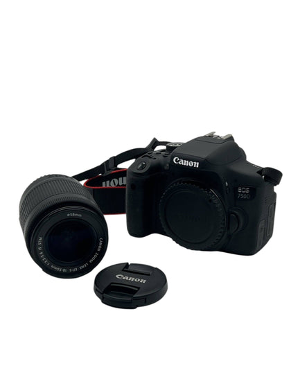 Canon EOS 750D with 18-55mm lens