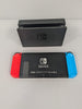 Nintendo Switch with Neon Blue & Red Controllers