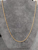 9ct Yellow Gold Twisted Wheat Chain