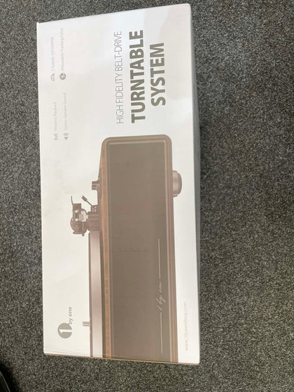 1byone Audio H009 All-In-One Turntable Stereo System