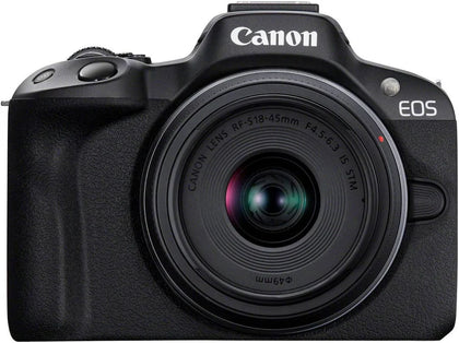 Canon EOS R50 Mirrorless Camera RF-S 18-45mm Lens