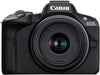 Canon EOS R50 Mirrorless Camera RF-S 18-45mm Lens