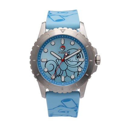 Pokémon Center × Fossil: Squirtle Blue Watch ** Needs New Battery **