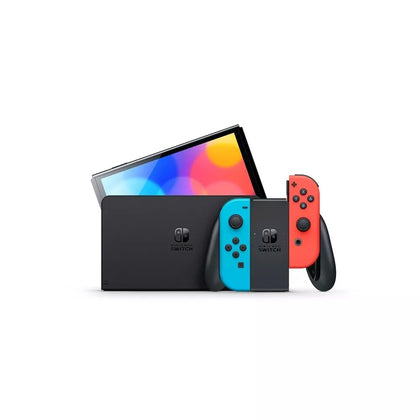 Nintendo Switch OLED - Neon Blue/Neon Red