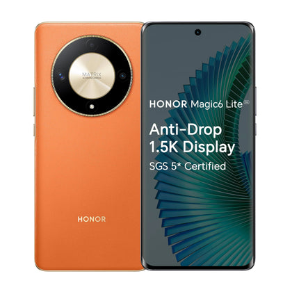 Honor Magic6 Lite 5G - 256GB, Sunrise Orange.