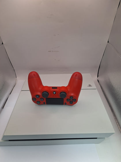 SONY Playstation 4 Console, 500GB White, Discounted UNBOXED WITH RED PAD.