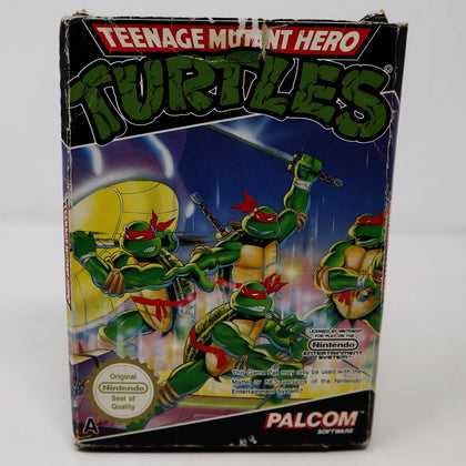 NINTENDO ENTERTAINMENT SYSTEM NES TEENAGE MUTANT HERO TURTLES GAME BOXED