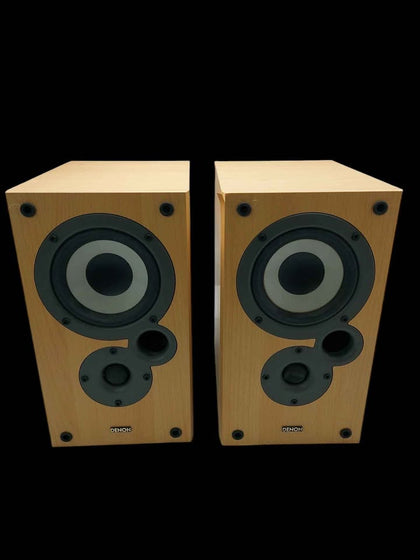 **COLLECTION ONLY** Pair Of Mission (Denon) SC-M10K 2 Way Reflex Bookshelf Speakers - Unboxed