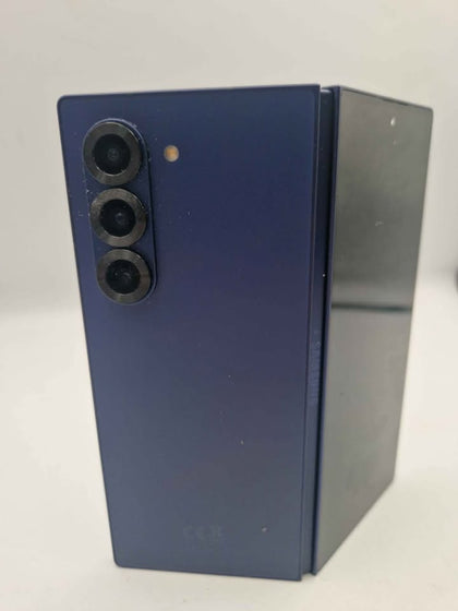 Samsung Galaxy Fold6 Mobile Phone - 256GB Storage - Navy - Open Unlocked - Unboxed