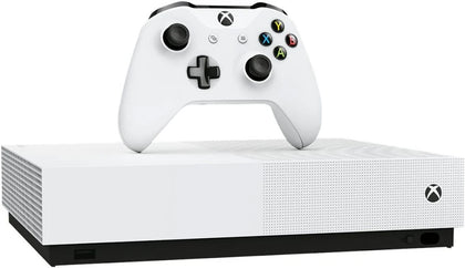 Microsoft Xbox One S 1TB Console with controller and leads