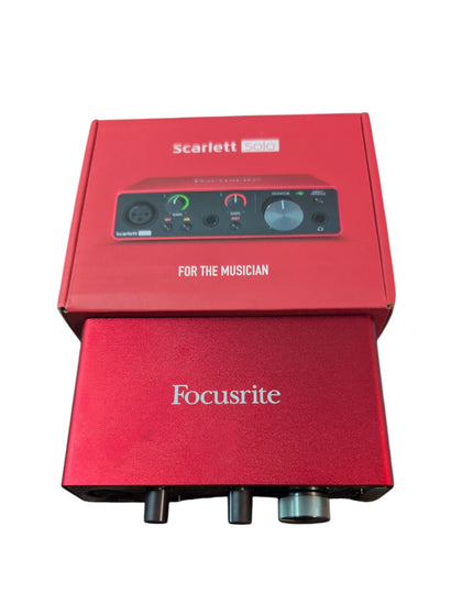 Focusrite Scarlett Solo 3rd Gen Interface boxed