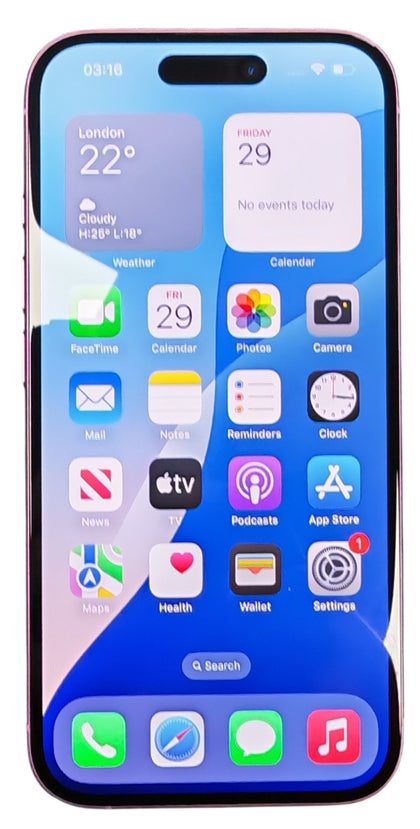 iPhone 16 128GB ; 100% Battery Health **Unboxed**