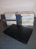 PS2 Slim console with cables, 18 games, multimedia remote and eye toy