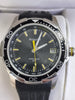 Accurist Dive Black Leather Strap 42mm Watch