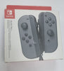 NINTENDO SWITCH GREY JOYCONS RIGHT AND LEFT NEW