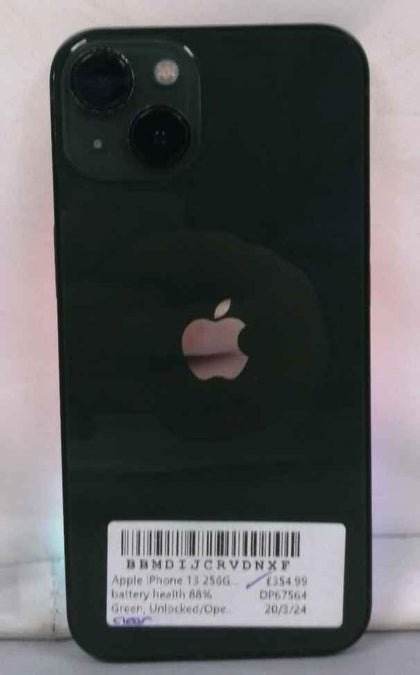 Apple iPhone 13 256GB Green.