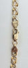 9ct Yellow/White Gold Chain 18"