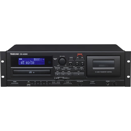 Tascam CD-A580 Cassette, USB & CD Player/Recorder