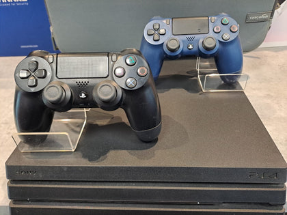 Playstation 4 Pro Console 1TB Black + 2 controllers