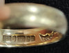 9CT Yellow Gold Band - Size K - 2.7G