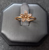 Pandora Rose Gold Daisy Ring-Size-P