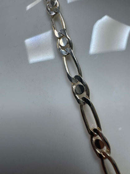 925 Silver Chain With 925 silver Red Monkey Pendant 23.53g **Hallmarked**