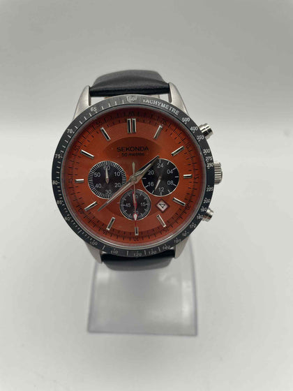 Sekonda watch orange face