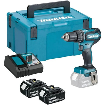 Makita DHP458 18v Combi Drill Kit - 2 x 5.0ah Batteries