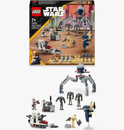 LEGO 75372 Star Wars Clone Trooper & Battle Droid Battle Pack
