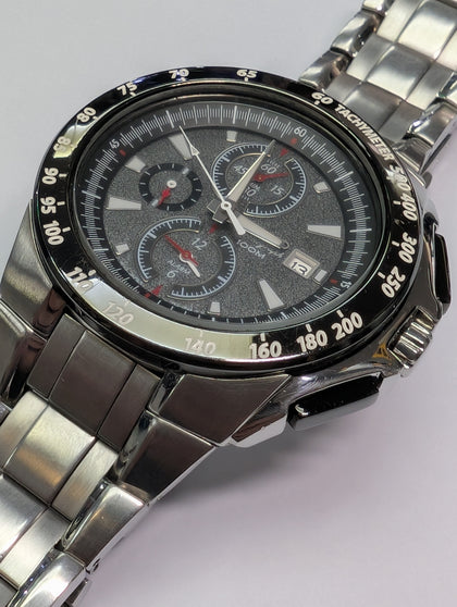 GENTS SEIKO WATCH METAL STRAP/GREY PRESTON STORE